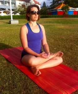 me meditating
